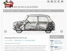 Tablet Screenshot of minisevenclub.com