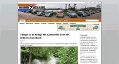 Desktop Screenshot of minisevenclub.nl